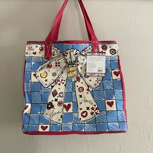 Brighton Love Sparkle Tote Bag Bow Kitty Hearts